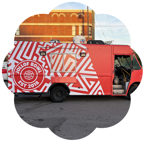 Food truck catering from Jollof Bowl