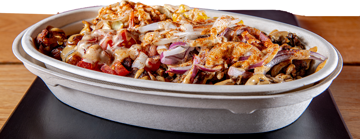 A custom Jollof Bowl meal
